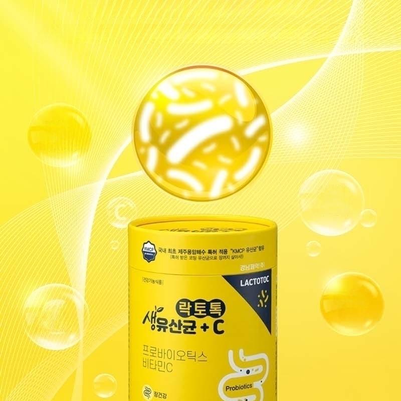 LACTOTOC 生乳酸菌+C 60包（2ヶ月分） | OLIVE YOUNG Global