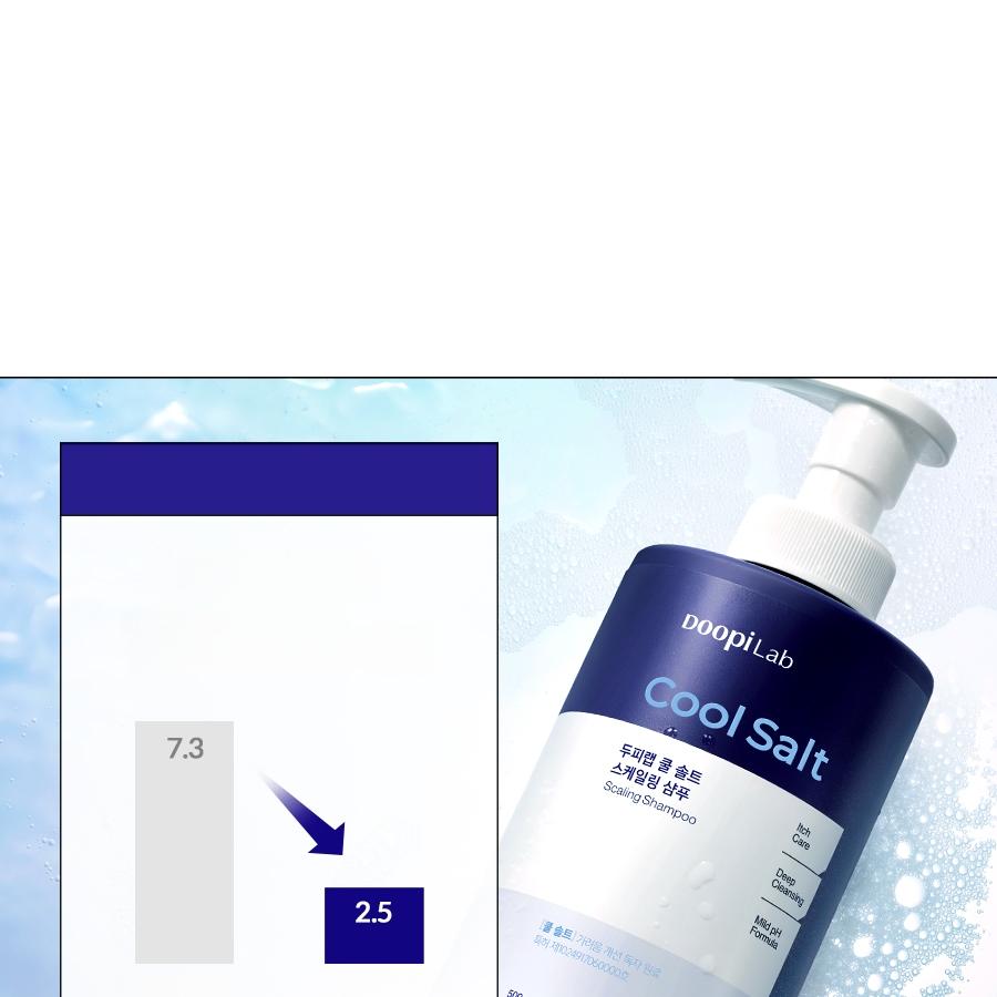 Dr.G Doopi Lab Cool Salt Scaling Shampoo 500g | OLIVE YOUNG Global