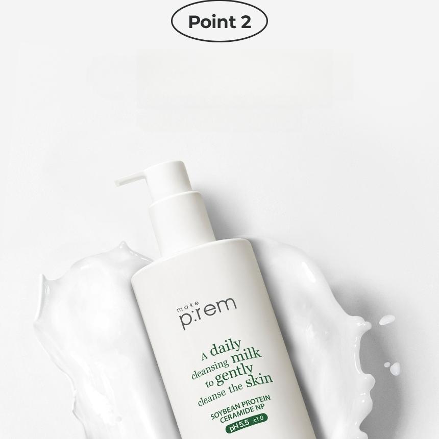 makeprem セーフミーリリーフモイスチャークレンジングミルク500ml