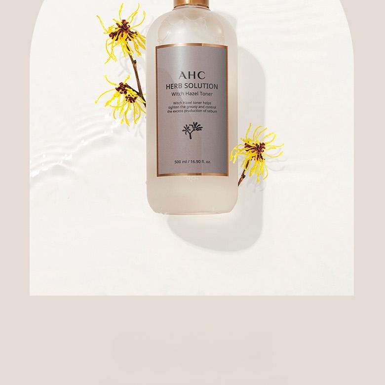 AHC ハーブソリューションウィッチヘーゼルトナー500ml | OLIVE YOUNG