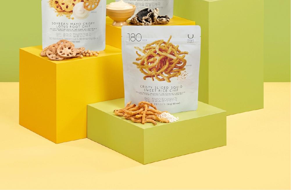 Delight project Soybean Mayo Crispy Sweet Rice Laver Chip | OLIVE