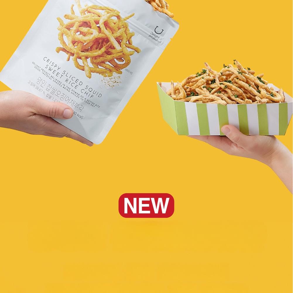 Delight project Soybean Mayo Crispy Sweet Rice Laver Chip | OLIVE