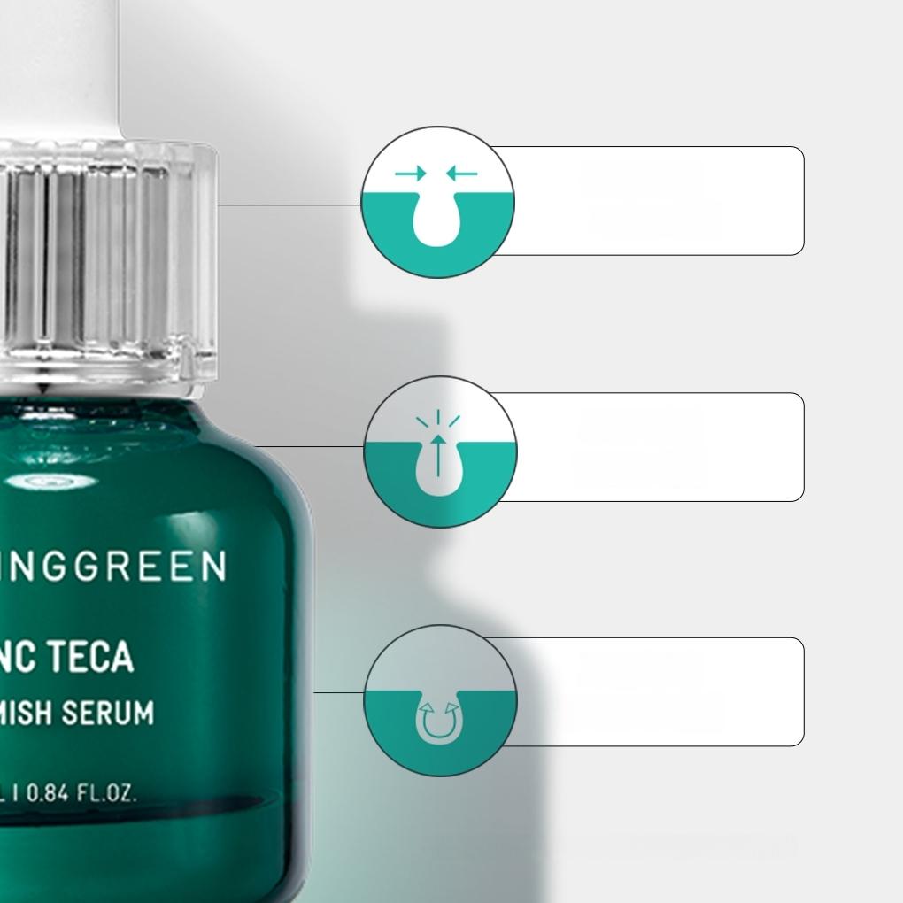 BRINGGREEN ジンクテカ トラブルセラム 50mL＋25mL リフィル (+
