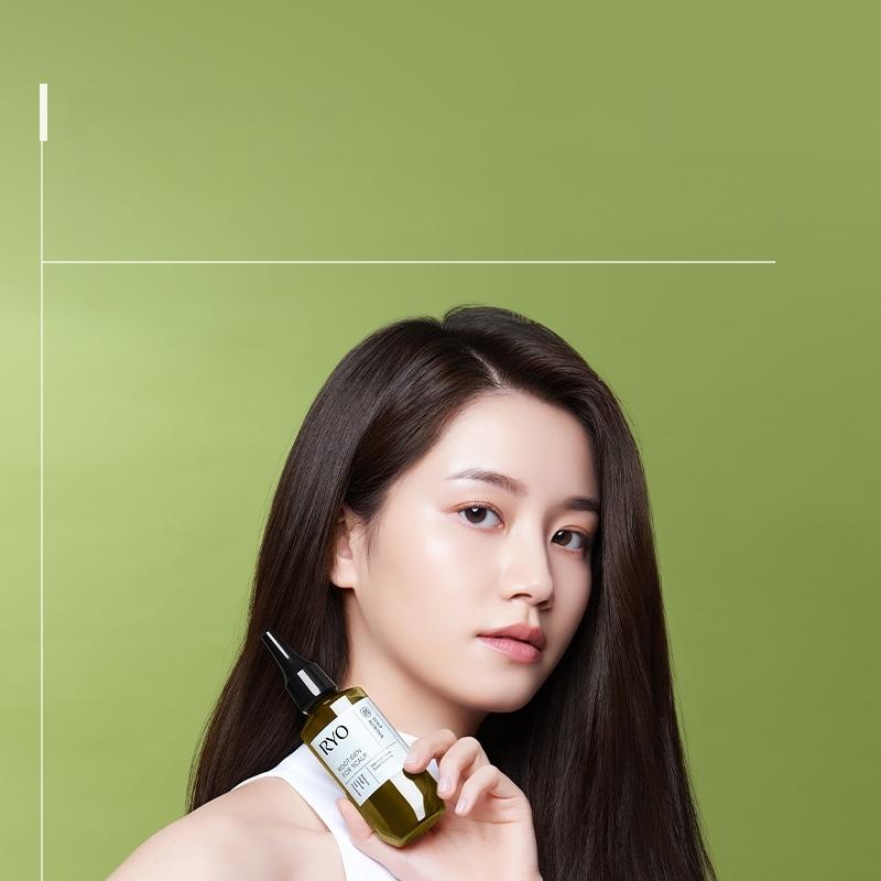 Ryo Root:Gen Hair Loss Care Scalp Essence 80mL Special Set | OLIVE