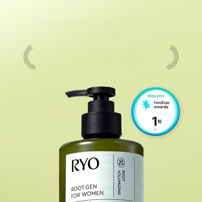 Ryo ルートジェンフォーウーマンヘアロス専門ケアシャンプー 353ml