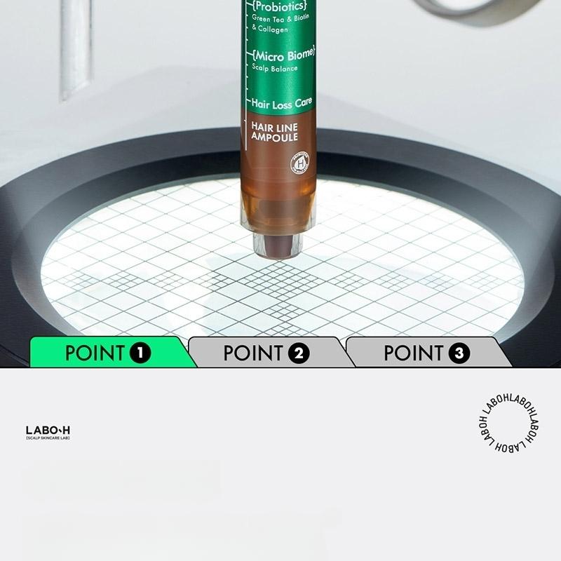 STOCK UP SET] LABO-H Hairline Ampoule 15ml Double Pack x2 (4pcs
