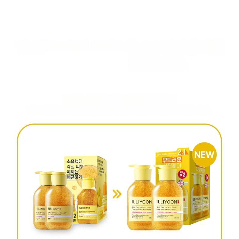 ILLIYOON フレッシュモイスチャースクラブウォッシュ 400ml*2個入企画