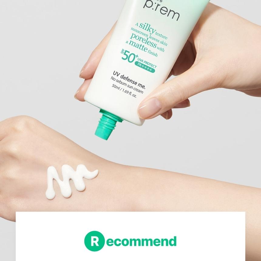 makeprem UV Defense Me No Sebum Sun Cream 40mL 1+1 Special Set