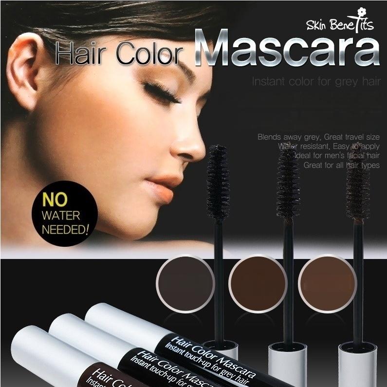 skinbenefit 3種 若白髪カバーマスカラ(ダークブラウン/ナチュラル