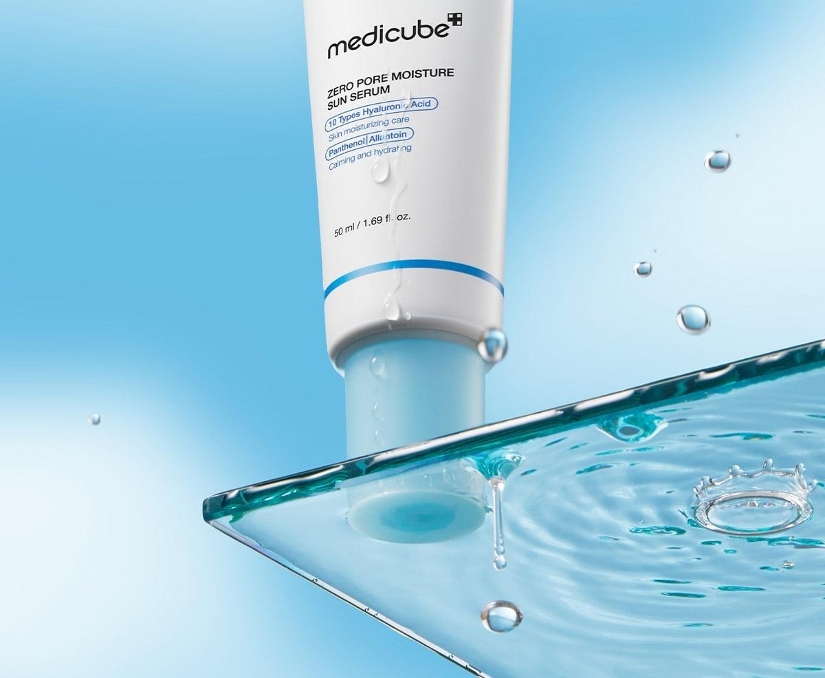 medicube ゼロポアモイスチャーサンセラム 50ml | OLIVE YOUNG Global
