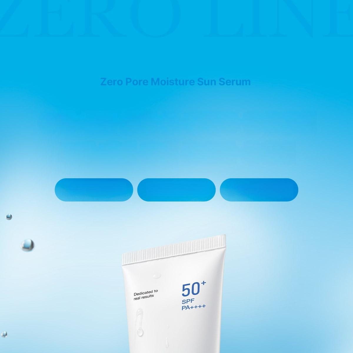 medicube ゼロポアモイスチャーサンセラム 50ml | OLIVE YOUNG Global