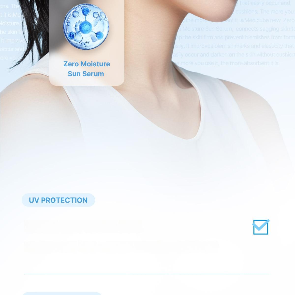 medicube Zero Pore Moisture Sun Serum 50ml