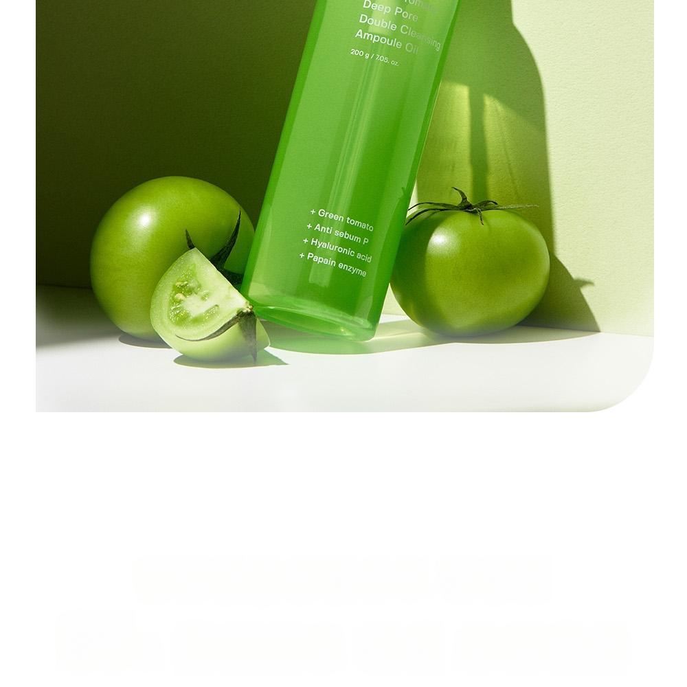 sungboon editor Green Tomato Deep Pore Double Cleansing Ampoule