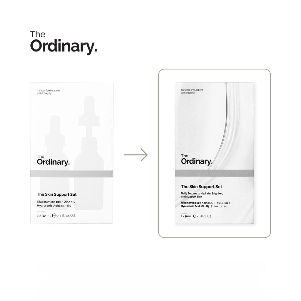 The Ordinaryスキンサポートセット(ナイアシンアミド10%+ジンク1% 30ml
