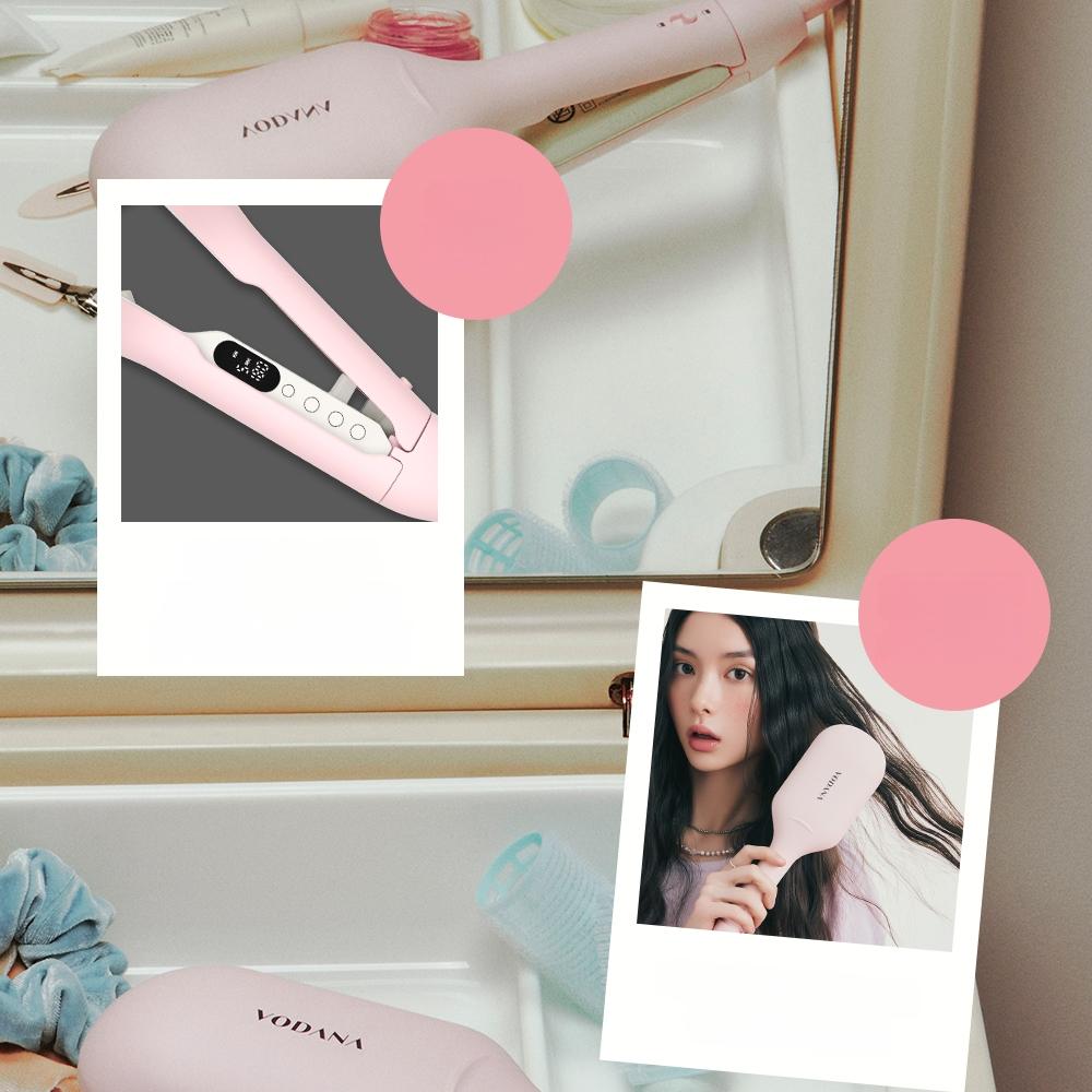 vodana Glow W Styler 40mm Powder Pink (Wave Perm) | OLIVE YOUNG Global