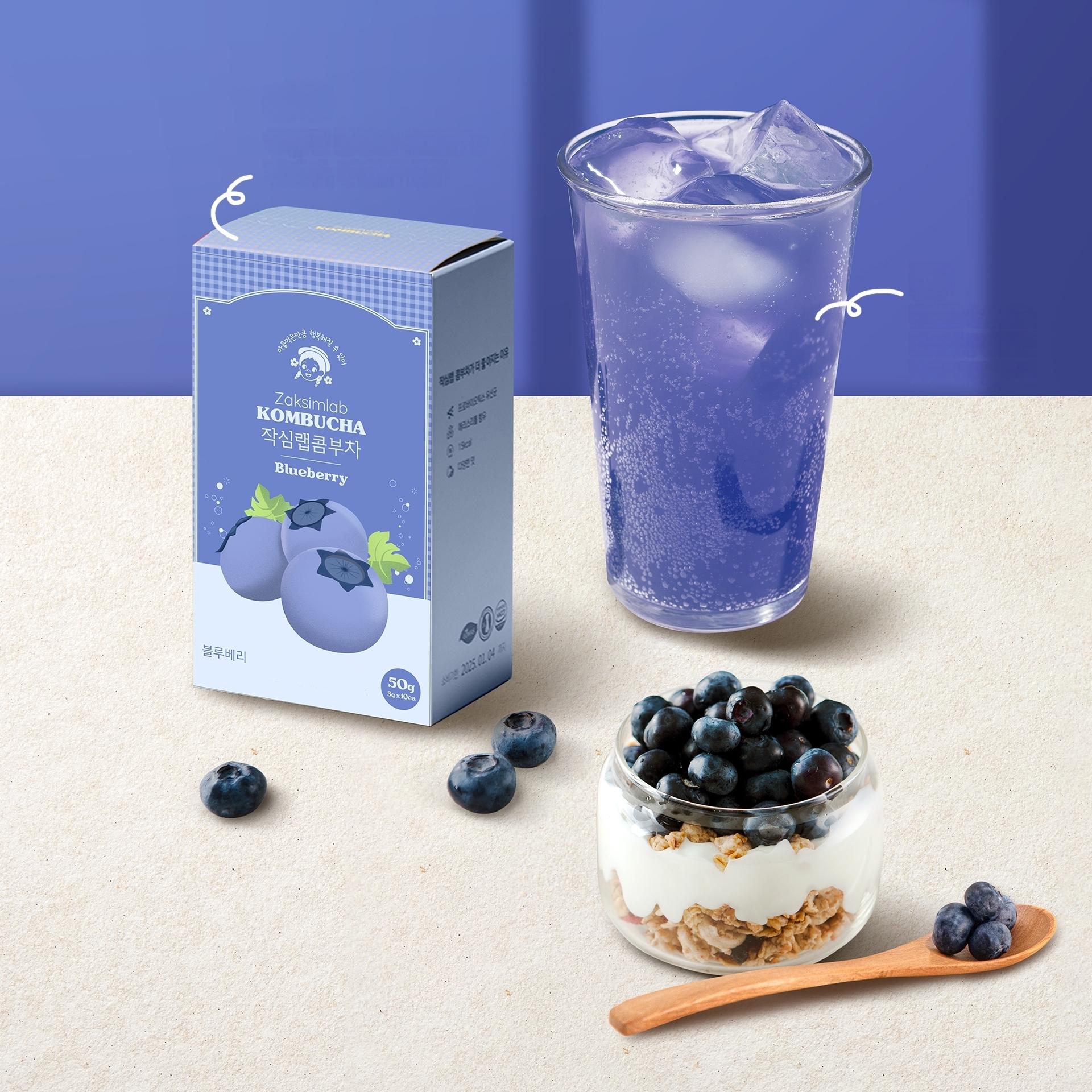 Zaksimlab Kombucha Blueberry 10T | OLIVE YOUNG Global