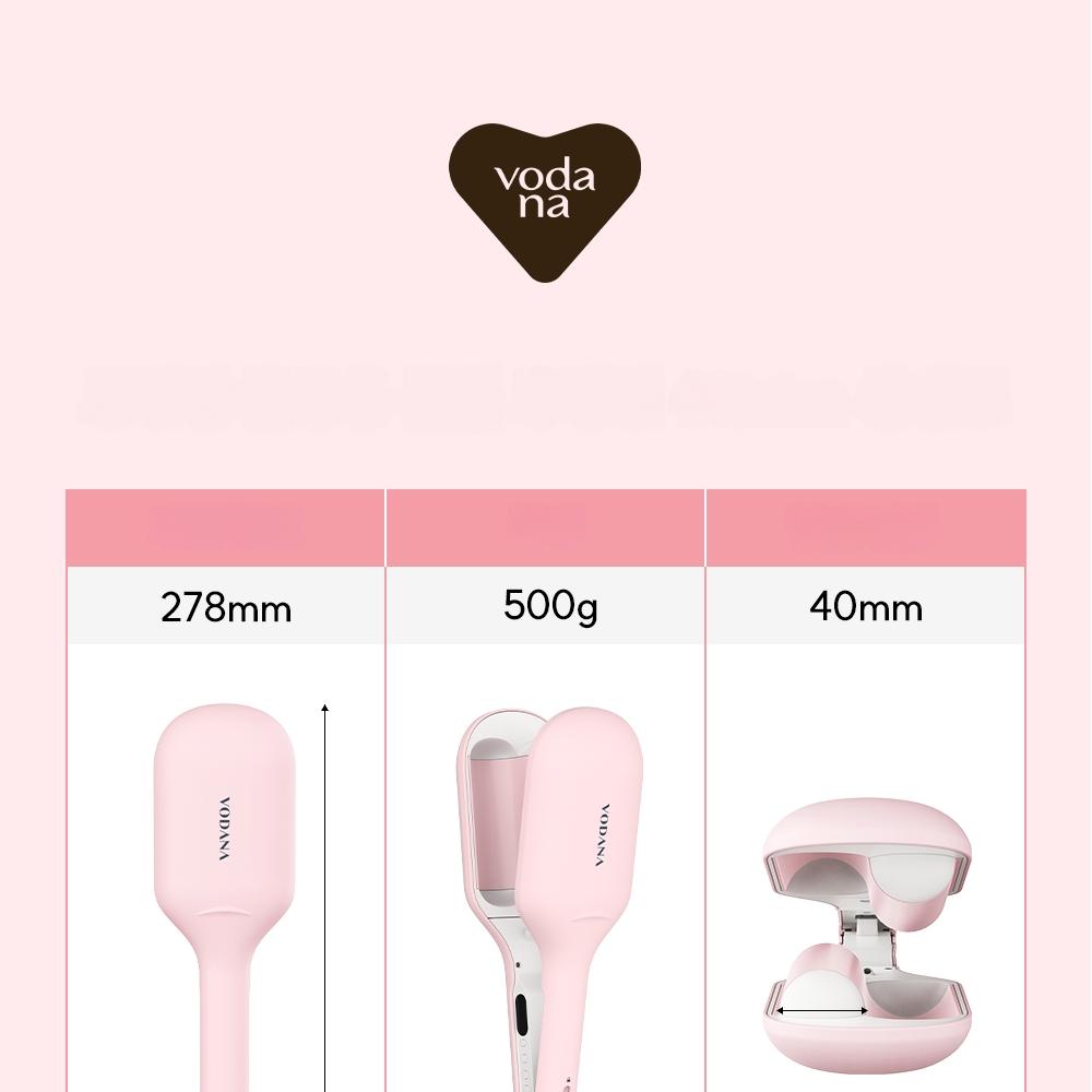 vodana Glow W Styler 40mm Powder Pink (Wave Perm) | OLIVE YOUNG Global