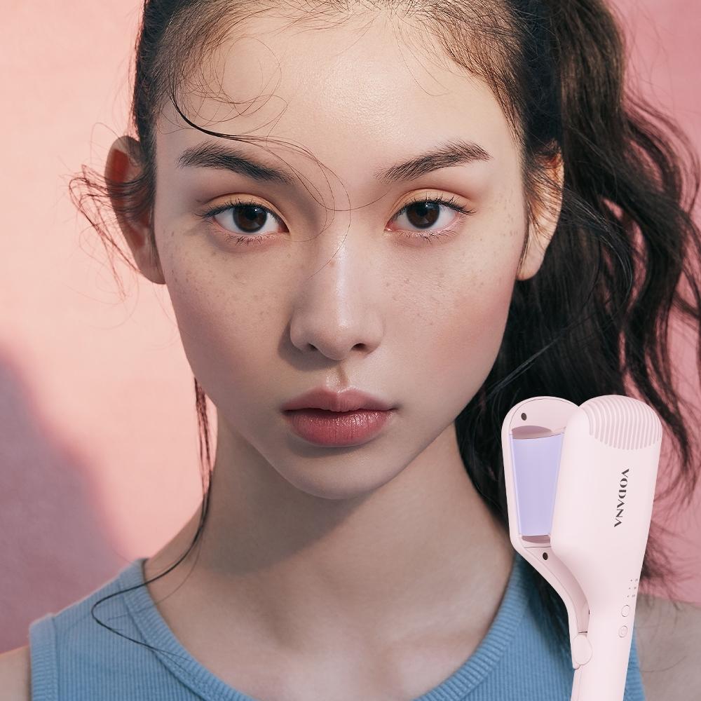 VODANAコンパクトウェーブ アイロン38mm アイボリームード vodana コンパクトウェーブアイロン 38mm アイボリームード | OLIVE