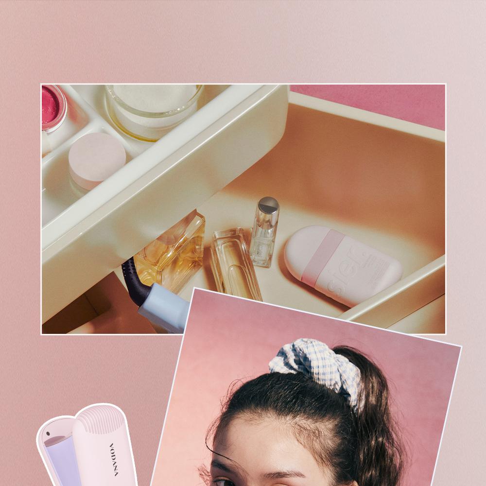 vodana コンパクトウェーブアイロン 38mm アイボリームード | OLIVE