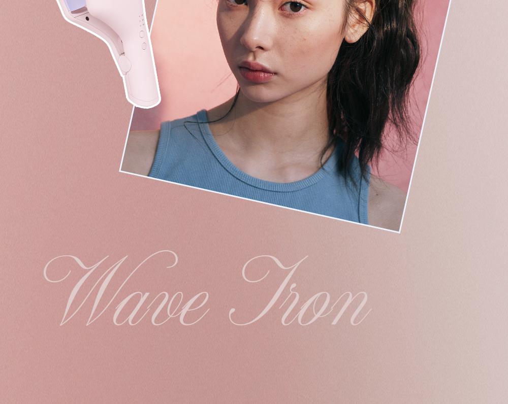 vodana コンパクトウェーブアイロン 38mm アイボリームード | OLIVE