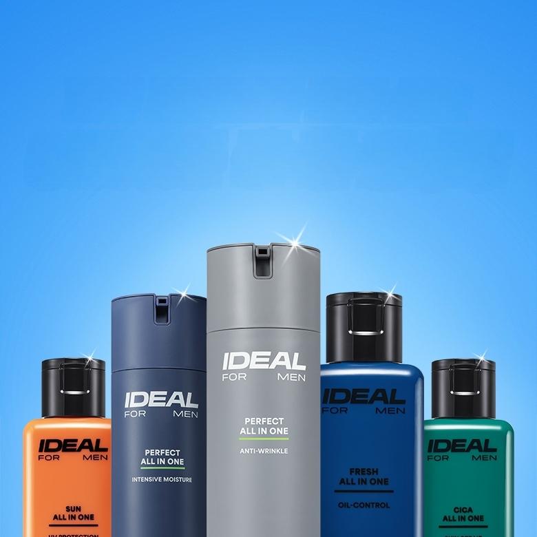 Ideal for Men パーフェクトインテンシブモイスチャーオールインワン