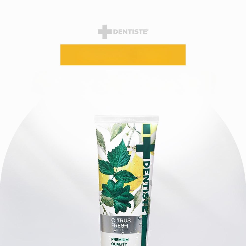 DENTISTE シトラスフレッシュ歯磨き粉 100g | OLIVE YOUNG Global