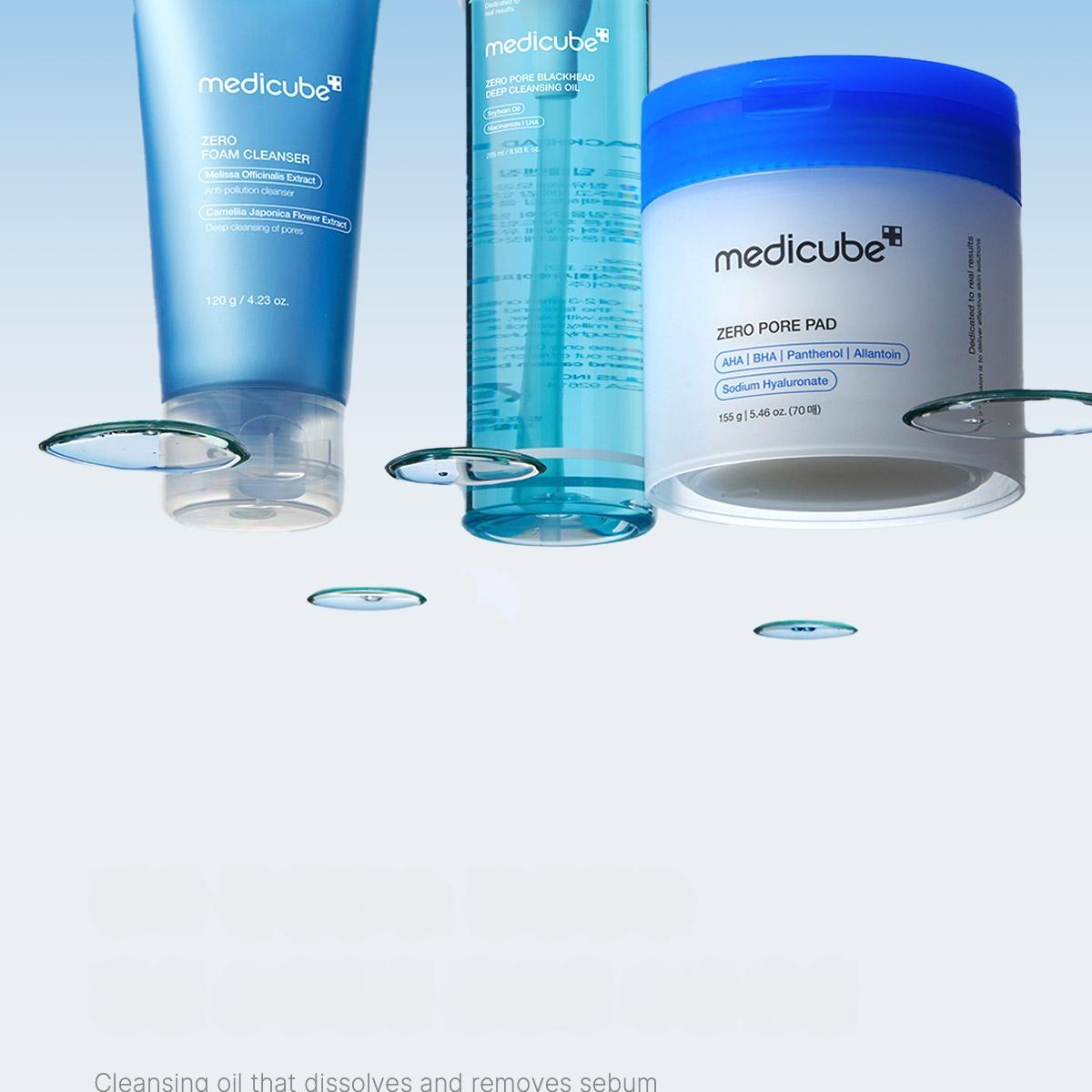 medicube Zero Pore Blackhead Deep Cleansing Oil 205ml | OLIVE