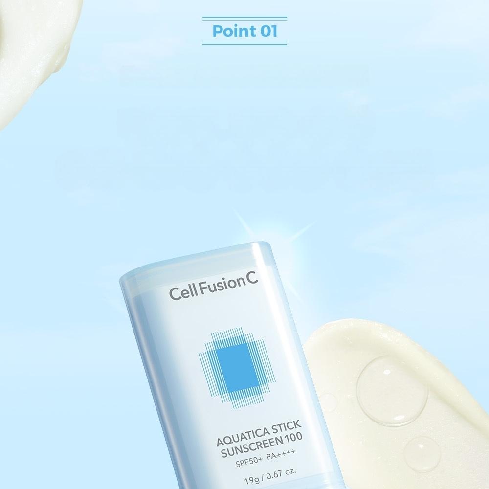 Cell Fusion C アクアティカスティック日焼け止め100 19g | OLIVE