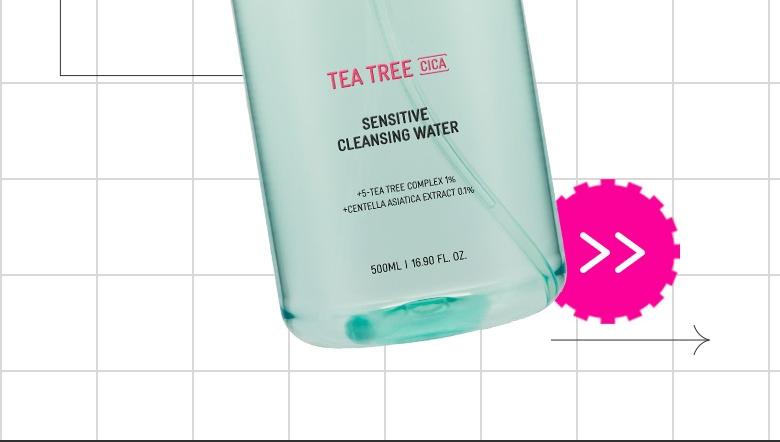 BRINGGREEN ティーツリーシカセンシティブクレンジングウォーター500mL