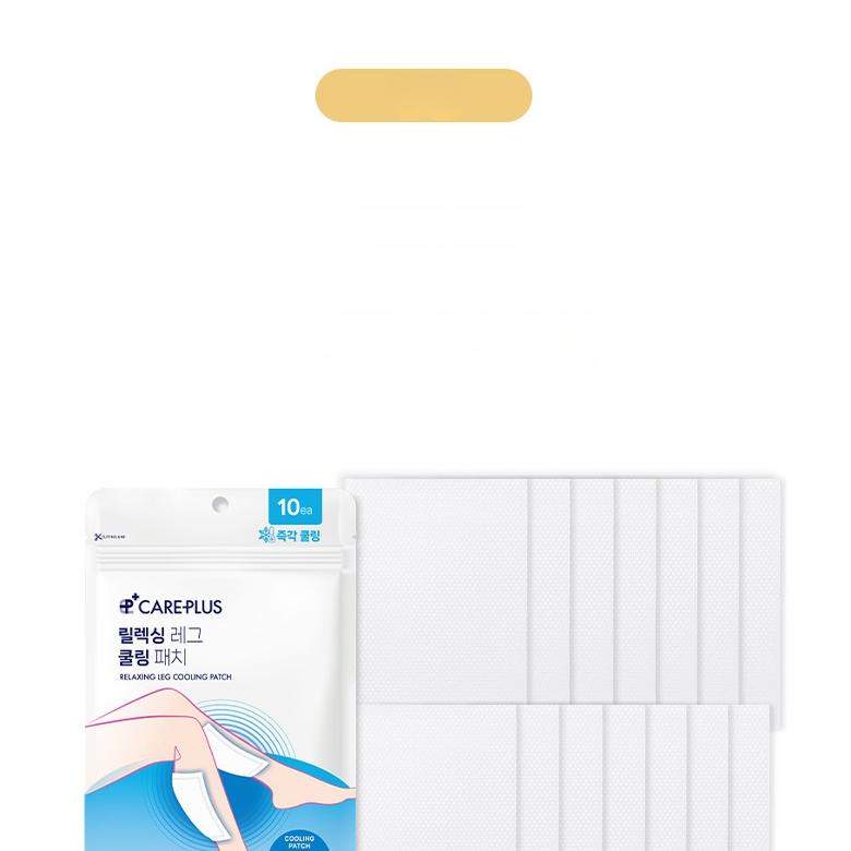 CAREPLUS リラクシングレッグクーリングパッチ 10枚入 | OLIVE YOUNG