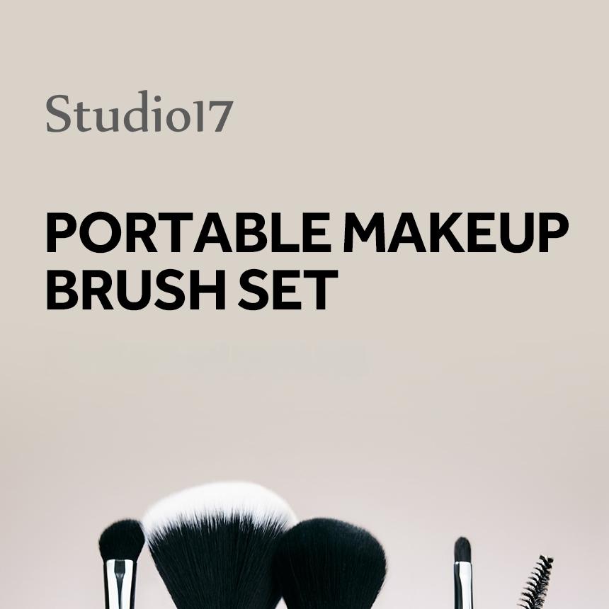 STUDIO17 Portable Makeup Brush Set | OLIVE YOUNG Global
