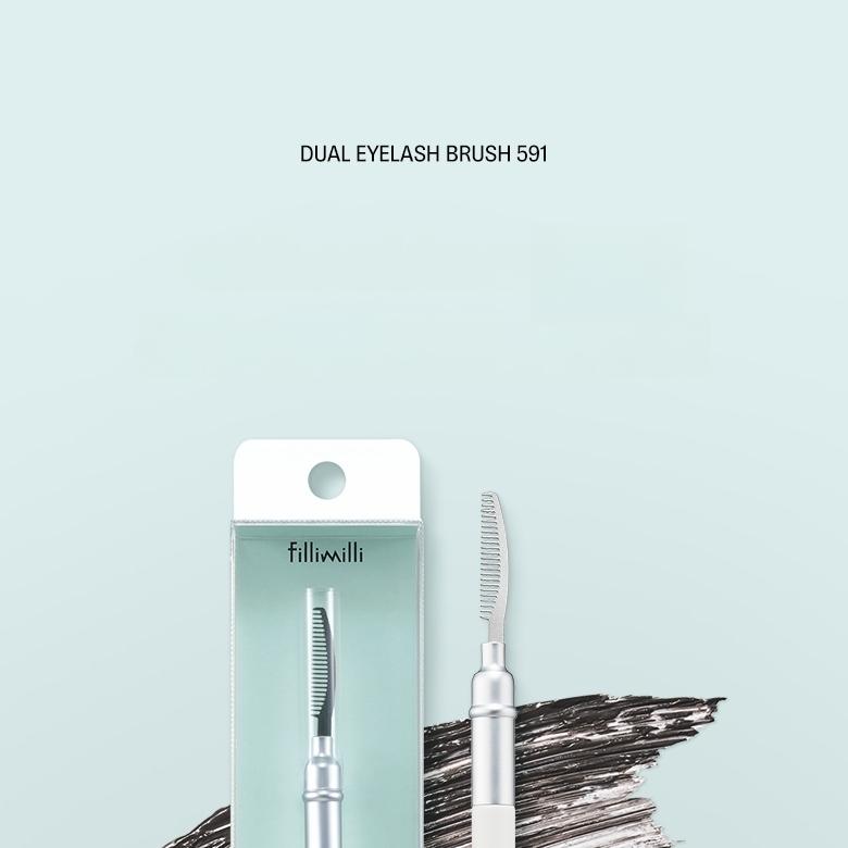 Fillimilli Dual Eyelash Brush 591 (RENEWAL) | OLIVE YOUNG Global