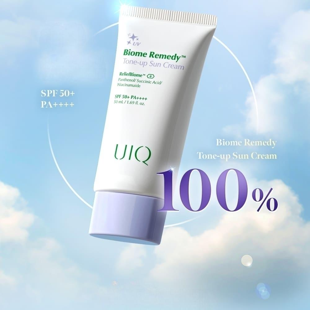UIQ バイオームレメディトーンアップ日焼け止め 50ml | OLIVE YOUNG Global