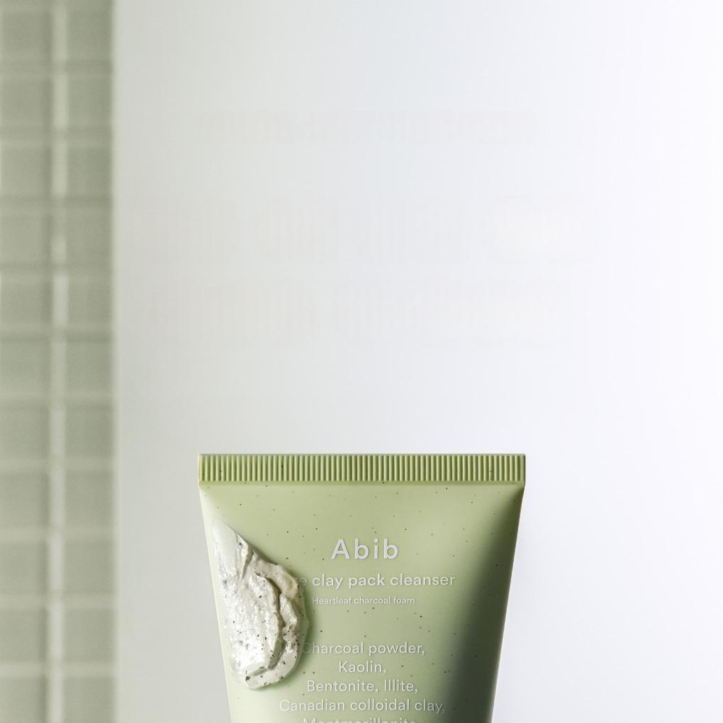 Abib ポアクレイパッククレンザーハートリーフチャコールパックトゥ