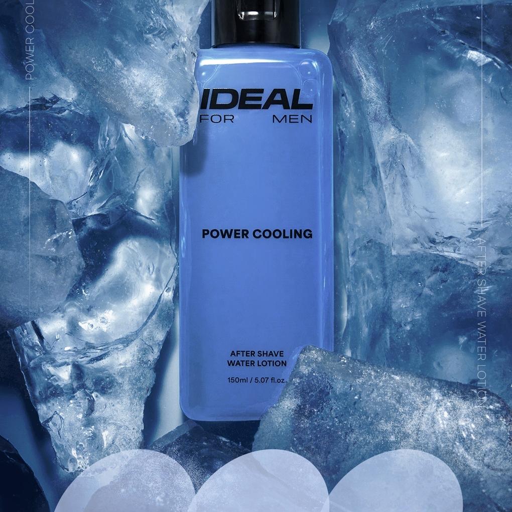 Ideal for Men Power Cooling After Shave 2P Set | OLIVE YOUNG Global