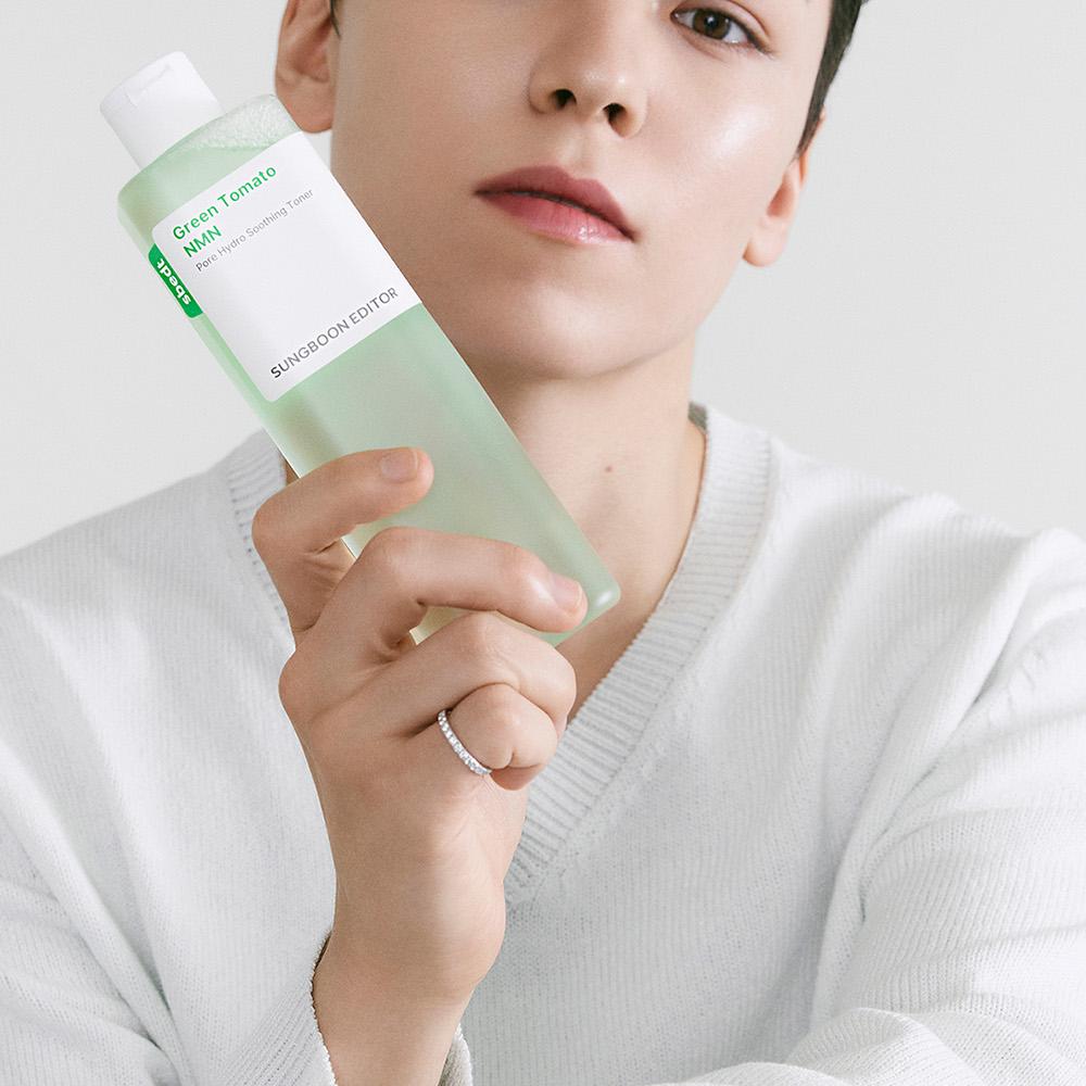 SUNGBOON EDITOR Green Tomato NMN Pore Hydro Soothing Toner 350ml