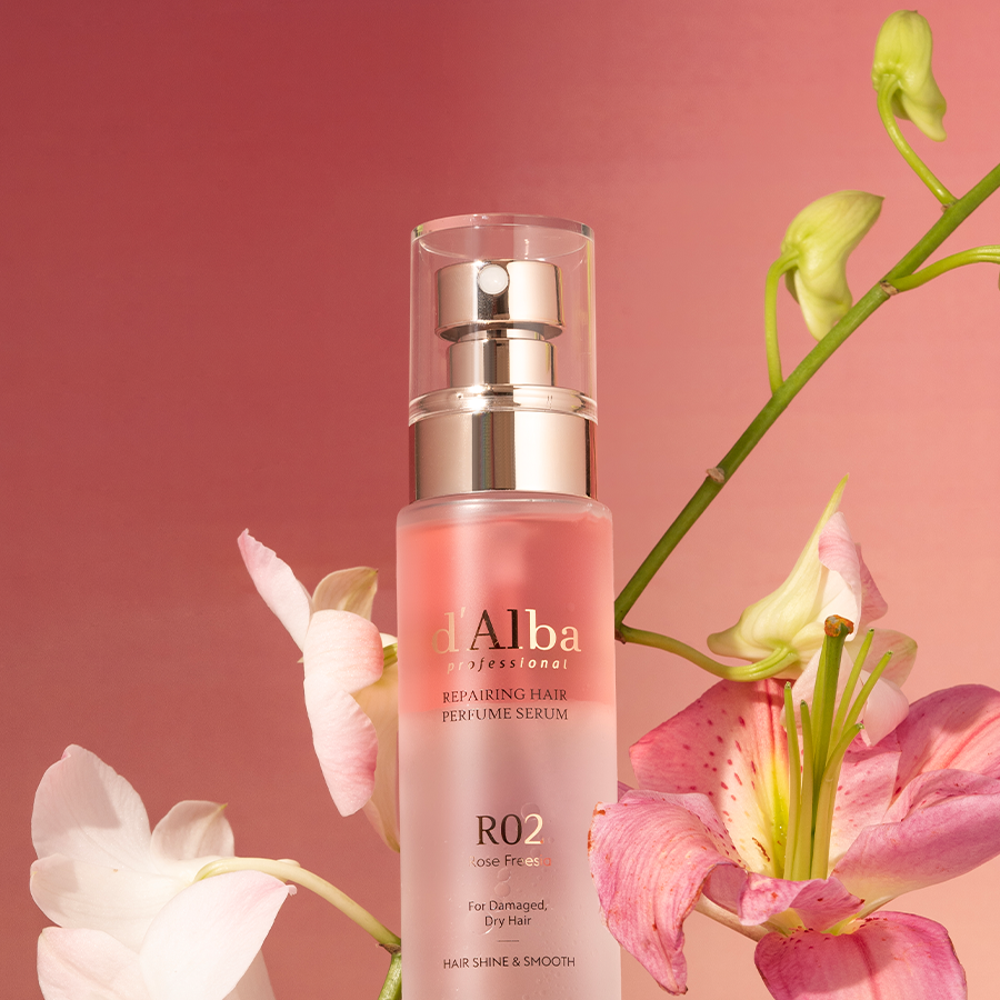 d'Alba Professional Repairing Hair Perfume Serum 100mL | OLIVE