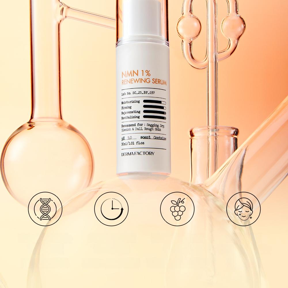 dermafactory NMN 1% Renewing Serum 30ml | OLIVE YOUNG Global
