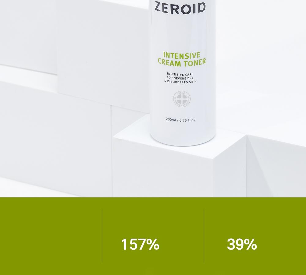ZEROID インテンシブクリームトナー 200ml | OLIVE YOUNG Global