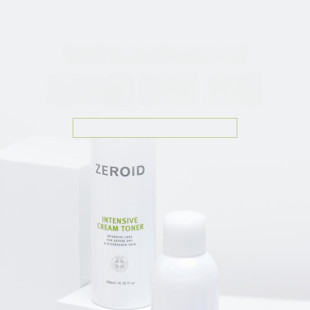 ZEROID インテンシブクリームトナー 200ml | OLIVE YOUNG Global