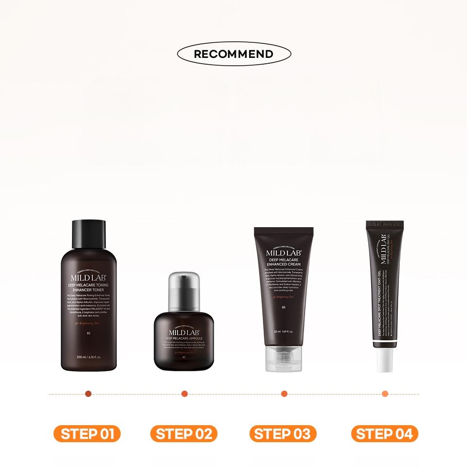 MILD LAB DEEP MELACARE スキンケア5点セット MILD LAB Deep Melacare Ampoule 30ml | OLIVE YOUNG Global