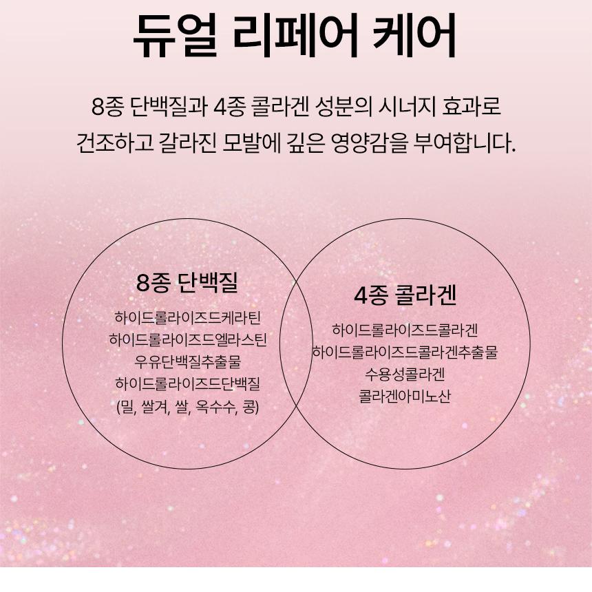 [Sanrio EDITION] growus Damage Therapy No-Wash Treatment EX 250ml Dew Rose Set (+MY MELODY Mini Bottle Keyring)