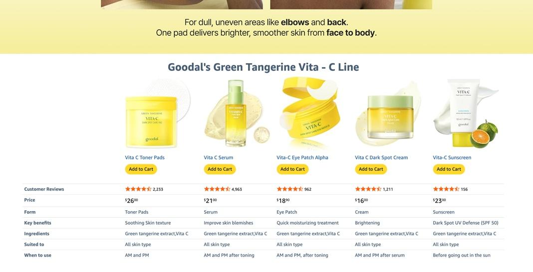 [Sanrio EDITION] goodal Green Tangerine Vita-C Dark Spot Care Pad α 70P (+Refill 70P) (4 Options)