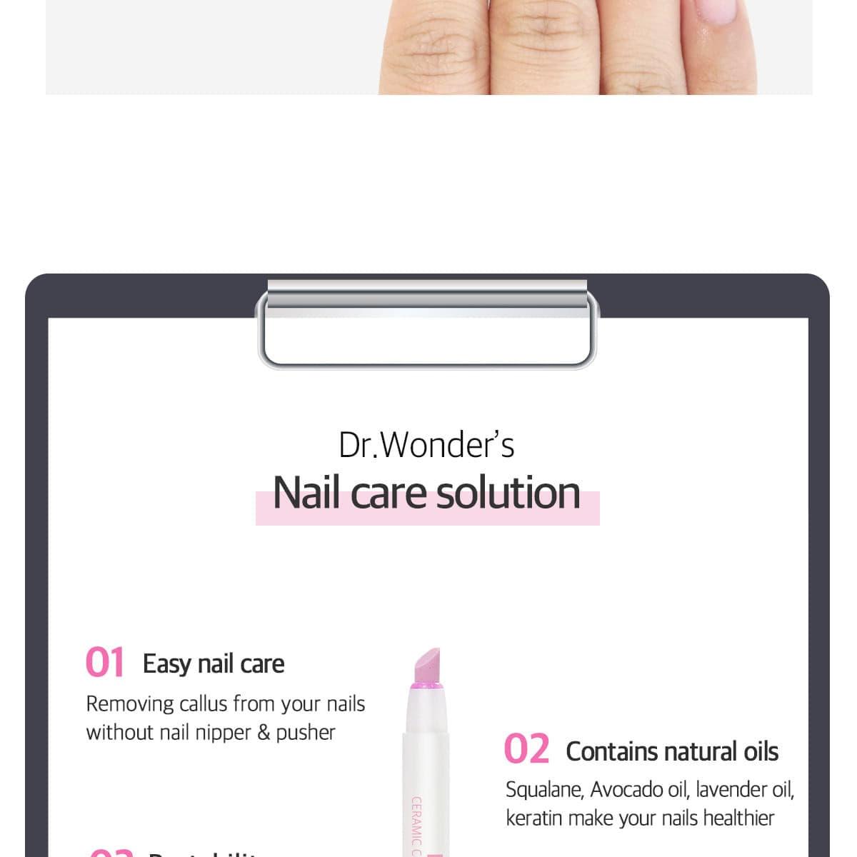 Dr+wonder Pocket Ceramic Lose Skin Remover | OLIVE YOUNG Global