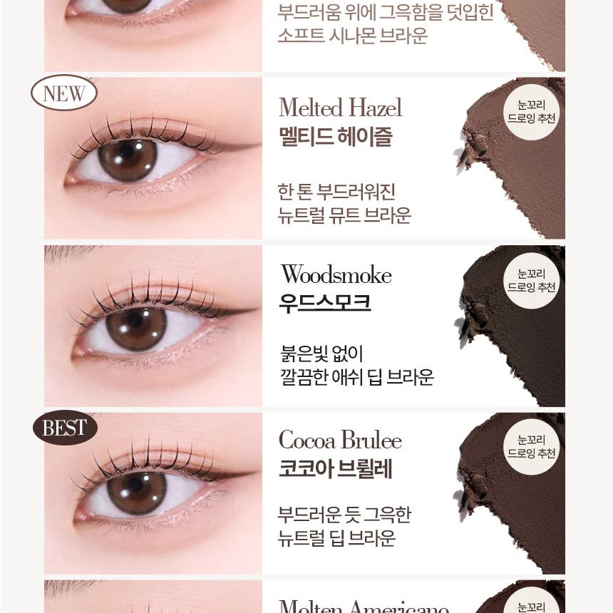 [Sanrio EDITION] Holika Holika My Fave Piece Eye Shadow (Shimmer/Matte/Shade/Geltail)