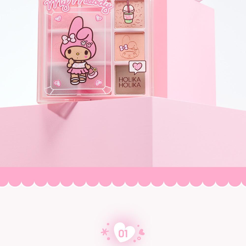 [Sanrio EDITION] Holika Holika My Fave Mood Eye Palette (Set/Single) (14 Options)