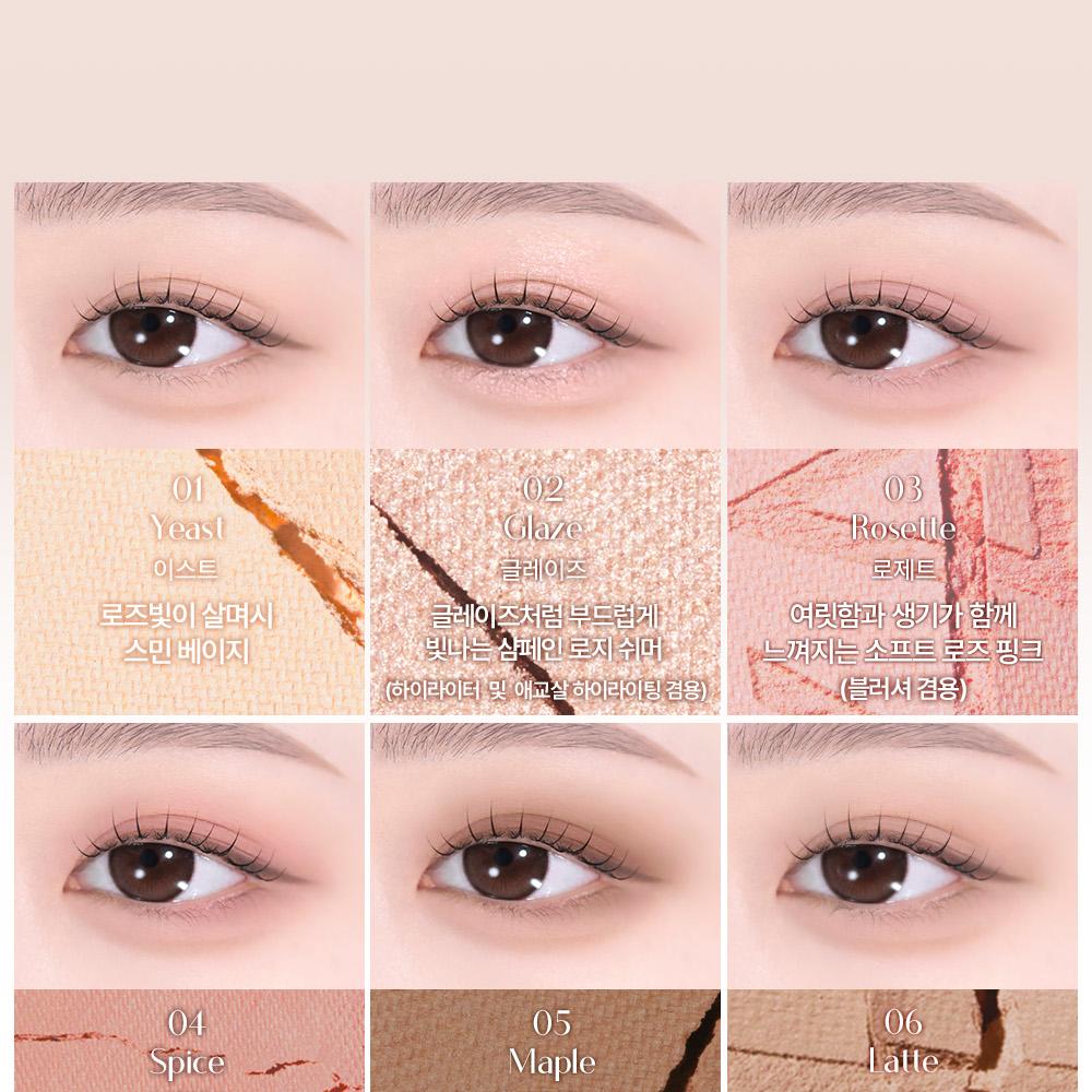 [Sanrio EDITION] Holika Holika My Fave Mood Eye Palette (Set/Single) (14 Options)