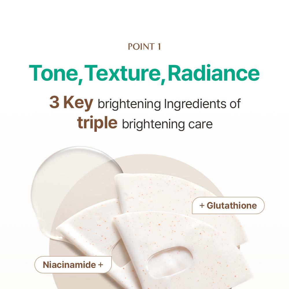 Acwell Licorice pH Balancing Real Toning Capsule Mask Sheet 4ea