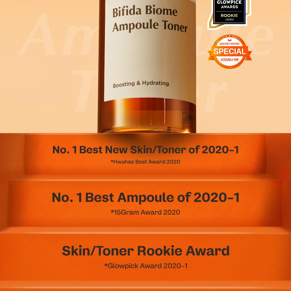 ma:nyo Bifida Biome Ampoule Toner + Ampoule Lotion Set