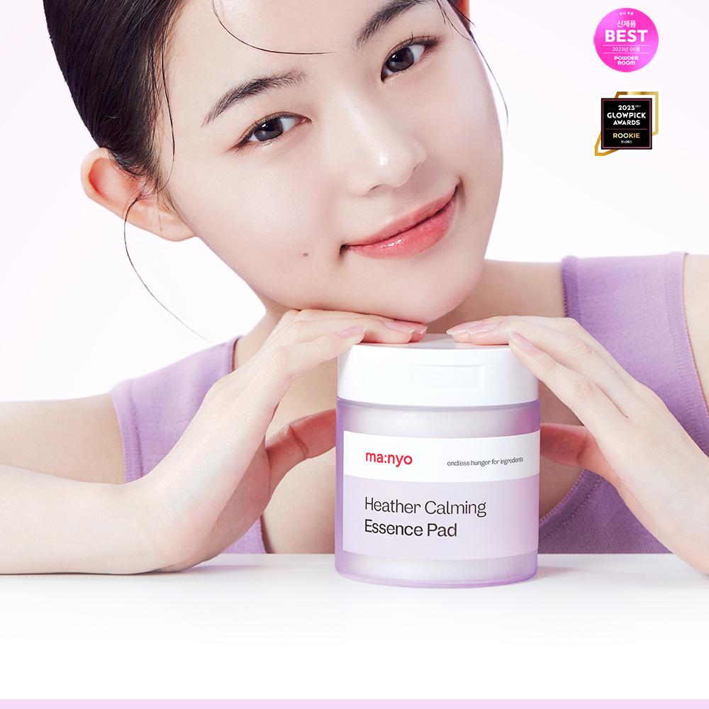 ma:nyo Heather Calming Essence Pad 60P | OLIVE YOUNG Global
